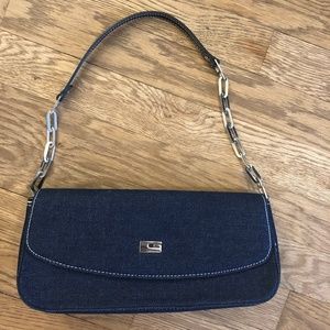 Vintage Denim Mini Shoulder Bag